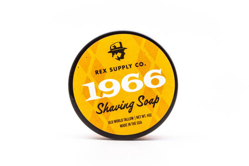 Rex Supply 1966 Old World Tallow Shaving Soap