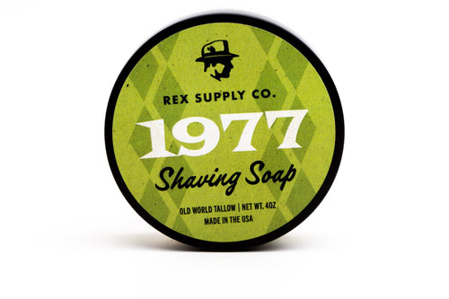 Rex Supply 1977 Old World Tallow Shaving Soap