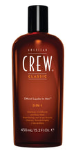 Load image into Gallery viewer, American Crew 3 in 1 Shampoo, Conditioner & Body wash - Ozbarber