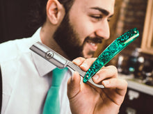 Load image into Gallery viewer, BOKER STRAIGHT RAZOR ABALONE 6/8" - Ozbarber