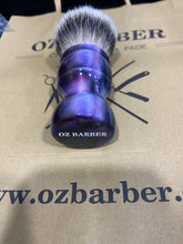 Load image into Gallery viewer, Oz Barber Silvertip Badger Resin Handle Shaving Brush SL_R09PP