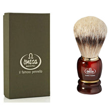 Load image into Gallery viewer, OMEGA SILVERTIP BADGER SHAVING BRUSH 636 - Ozbarber