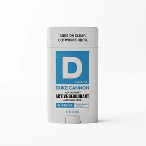 Duke Cannon Aluminum-Free Active Deodorant Superior