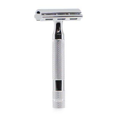 Rockwell 6C Safety Razor White Chrome