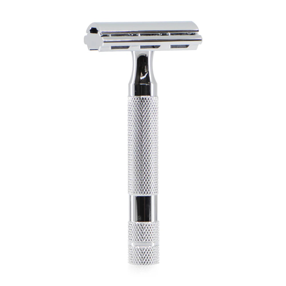 Rockwell 6C Safety Razor White Chrome
