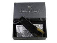 Load image into Gallery viewer, Abbeyhorn 4" Travel Shoehorn with Leather Thong