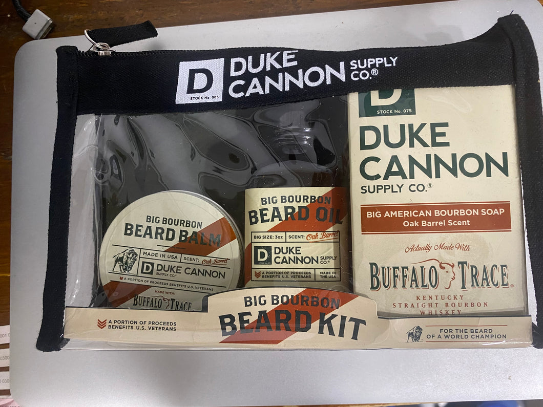 Duke Cannon Big bourbon Beard Kit