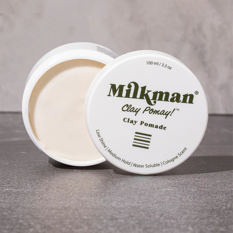 Milkman Matte Clay Pomade & Leave in Conditioner