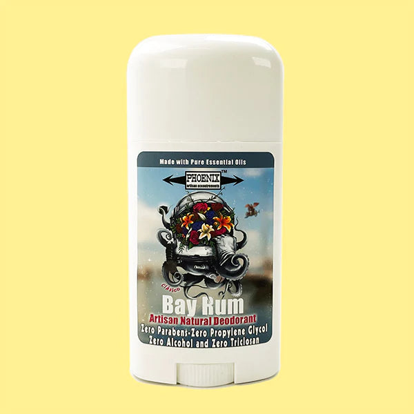 Phoenix Clásico Bay Rum All Natural Deodorant | Sport Strength