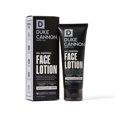 Duke Cannon Oil Control Face Lotion