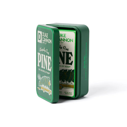 Duke Cannon Illegally Cut Pine Soap in Tin