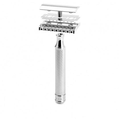 Muhle Traditional R41 Open Tooth Comb Safety Razor Chrome