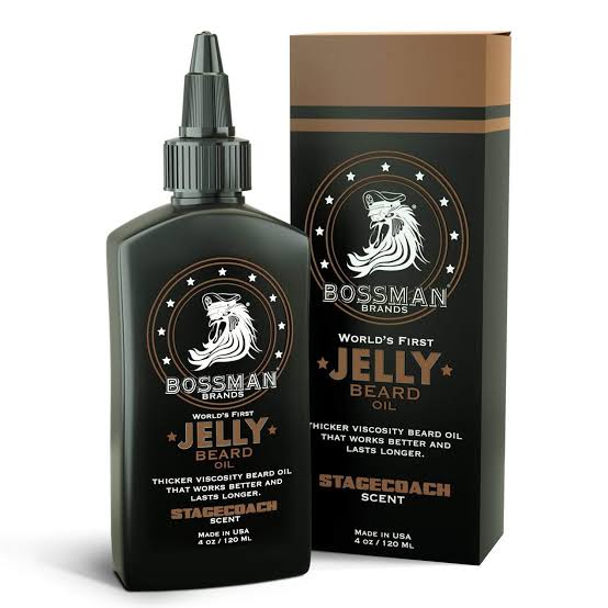 Bossman Brands Jelly beard Oil - Stagecoach Scent
