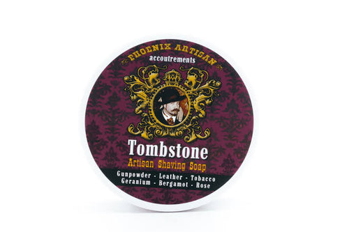 Phoenix Tombstone Artisan Shaving Soap Ultra Premium Formula CK-6 | 4 oz