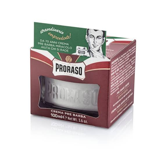Proraso Pre shave Cream Sandalwood & Shea Butter 100ml