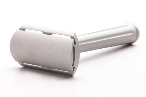 Rex Supply Co Page Three Piece Aluminum Safety Razor Aircraft Aluminum
