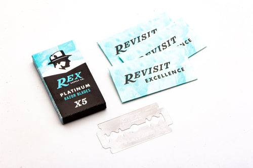 Rex Supply Co Platinum Double Edge Razor Blade (5)