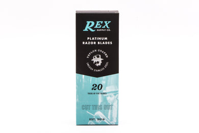 Rex Supply Co Platinum Double Edge Razor Blade (100)