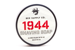 Rex Supply Co 1944 Old World Tallow Shaving Soap