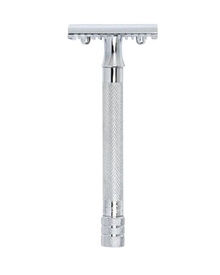 Merkur 25C Long Handle Safety Razor Chrome
