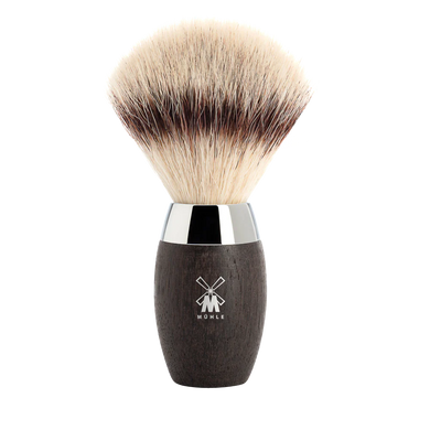 Muhle KOSMO Silvertip Fibre Shaving Brush Bog Oak Handle