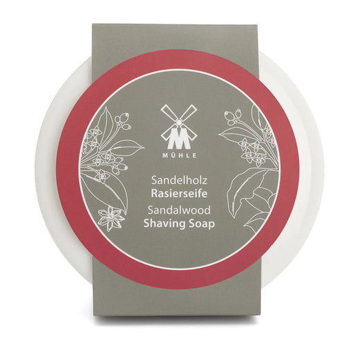 Muhle Sandalwood Shaving Soap in a Porcelain Bowl 100ml