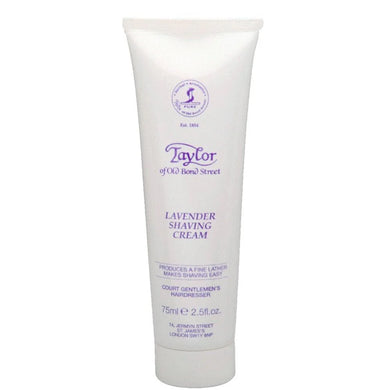 Taylor of Old Bond Street Lavender Shaving Cream Tube 75ml