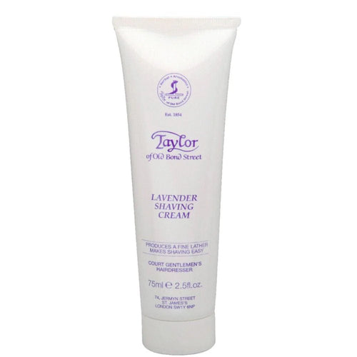 Taylor of Old Bond Street Lavender Shaving Cream Tube 75ml