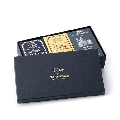 Taylor of Old Bond Street Mixed Bath Soap Gift Box