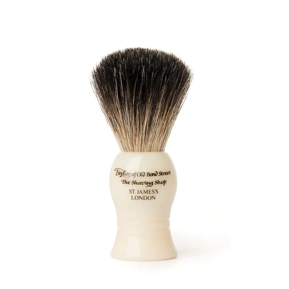 Taylor of Old Bond Street Starter Pure Badger Shaving Brush Ivory