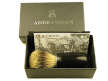 Load image into Gallery viewer, Abbeyhorn Super Badger Horn Handle Shaving Brush