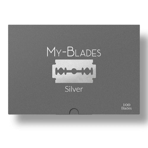 My-Blades Silver Double Edge Razor Blades (100)