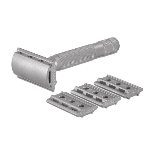 Rockwell 6S Safety Razor Adjustable Stainless Steel Silver