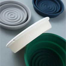Load image into Gallery viewer, Yaqi Collapsible Silicone Shaving Bowl White