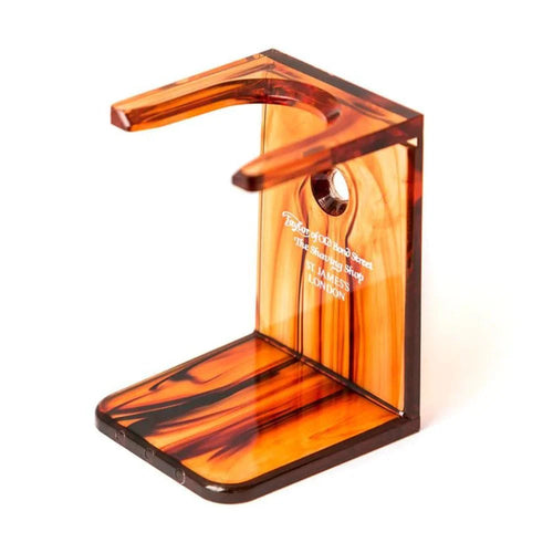 Taylor Of Old Bond Street Imitation Tortoise Shell Shaving Brush Stand