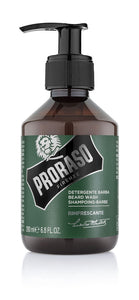 PRORASO BEARD WASH EUCALYPTUS AND ROSEMARY - Ozbarber