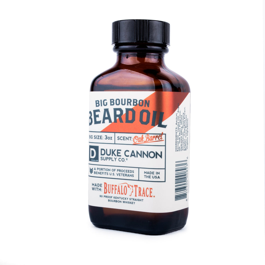 DUKE CANNON BIG BOURBON BEARD OIL - Ozbarber