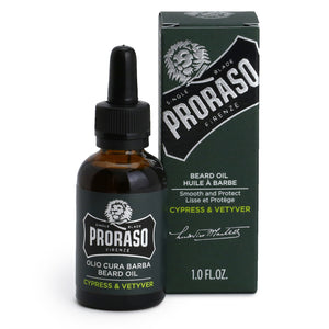 PRORASO BEARD OIL CYPRESS & VETYVER - Ozbarber