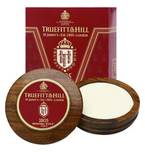 TRUEFITT & HILL 1805 SHAVE SOAP WITH BOWL 99G - Ozbarber