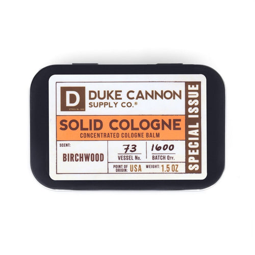 Duke Cannon Solid Cologne Special Issue Birchwood