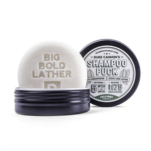 DUKE CANNON SHAMPOO PUCK - FIELD MINT - Ozbarber