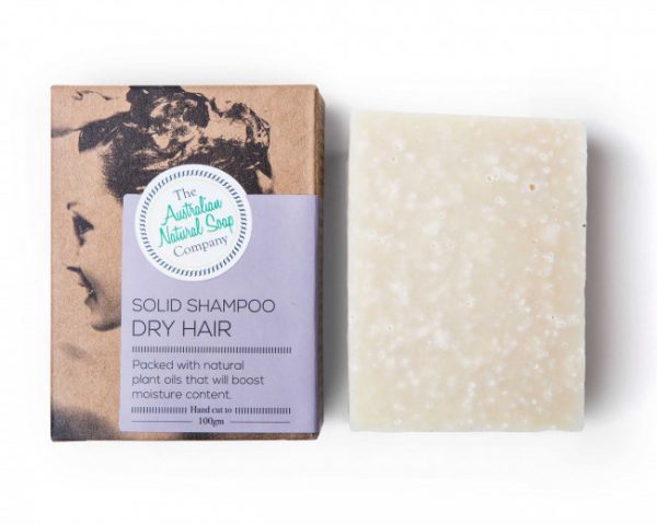 The Australian Natural Soap Company Solid Shampoo Bar Dry Hair