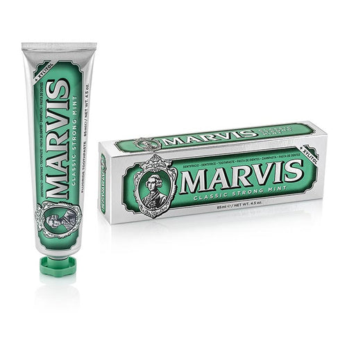MARVIS CLASSIC STRONG MINT TOOTHPASTE – 75ML - Ozbarber