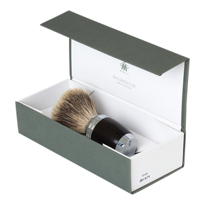 Muhle Stylo H75 Fine Badger Hair Shaving Brush – African Blackwood