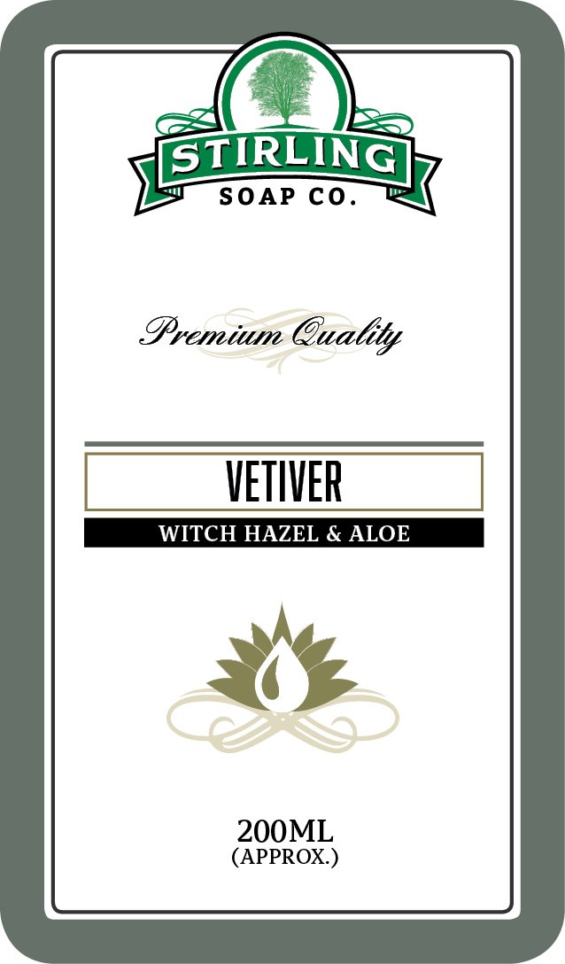 Stirling Soap Company Vetiver Witch Hazel & Aloe - 200ml