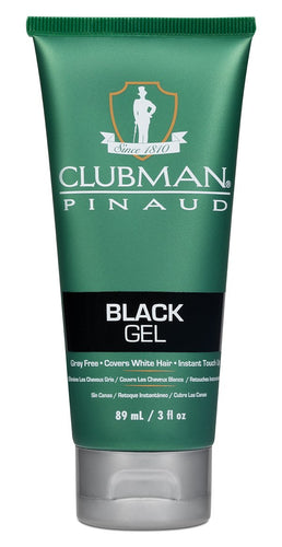 Clubman Pinaud Temporary Hair Colour Black Gel 85g