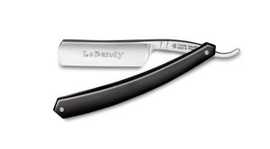 THIERS ISSARD 275 LE DANDY BLACK PLASTIC STRAIGHT RAZOR 6/8 - Ozbarber