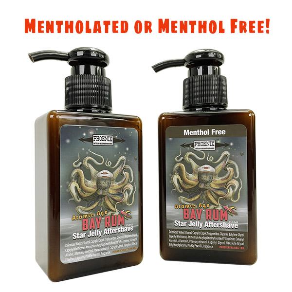 Phoenix Atomic Age Bay Rum Star Jelly Aftershave Mentholated 150ml