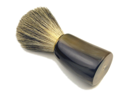 Abbeyhorn Super Badger Bristle Ox Horn Shaving Brush