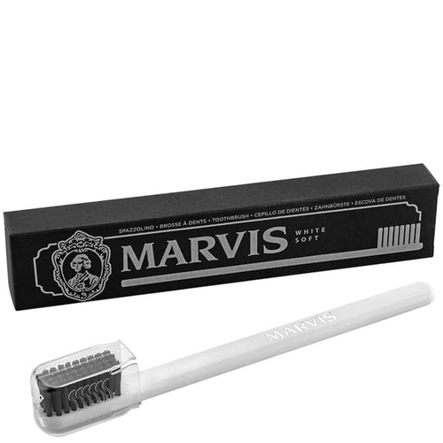 MARVIS TOOTHBRUSH WHITE HANDLE - Ozbarber